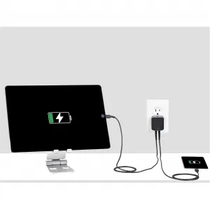 Startech USB2PACUBK 2 Port Usb Wall Charger, 17w Wall Charger Hub (2.4