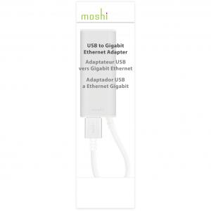 Moshi 99MO023209 Gigabit Ethernet Anodized Aluminum Casing