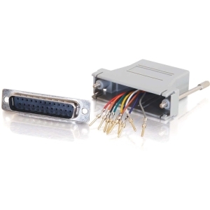 C2g 02922 Rj45 10-pin Db25m Mod Adptr G