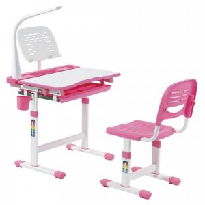 Relaunch MI-10213 Kids Desk And Chair Set Pink