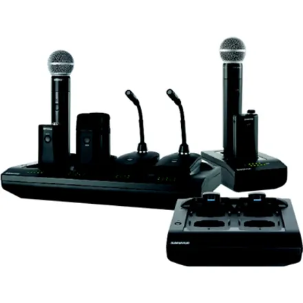 Shure MXWNCS4 4-channel Networked Charging Station With Smart Features