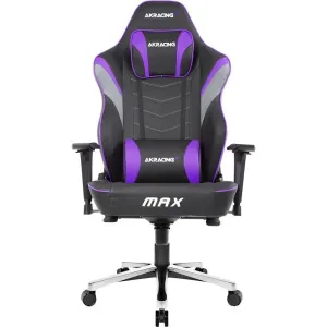 Akracing AK-MAX-BK/IN Furniture  Ak-max-bkin Master Series Max Gaming 