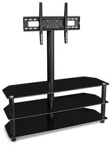 Relaunch MI-863 Mount-it Tv Stand With Glass Shelves