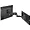 K1S120B | Chief K1 Slat Mount Single Display Arm - Black 2