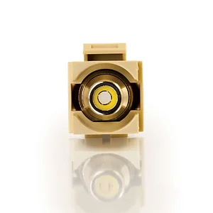 28744 | C2g Yellow RCA Keystone Module - Snap-In Design