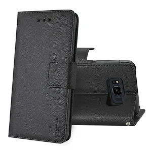 FC22-SAMS8ABK | Samsung Reiko 3-in-1 Wallet Case for Galaxy