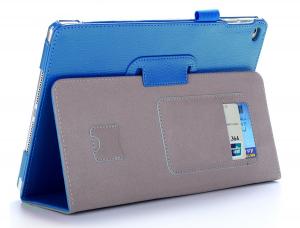 I-blason IPADAIR2-1FOLD-BLUE Slim Book