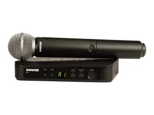 Shure BLX24/SM58-H10 Vocal System With (1) Blx4 Wir