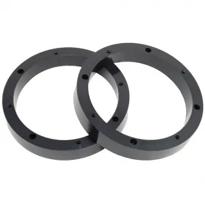 Audiopipe APMBRING6 6.5-inch Speaker Rings - Pair Of Plastic Rings