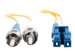 34514 | C2g 15m LC to ST Duplex 9/125 Single-Mode Fiber