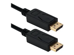 Qvs DP8-03 3ft Displayport 1.4 Ultra Hd 8k Cable With Latches