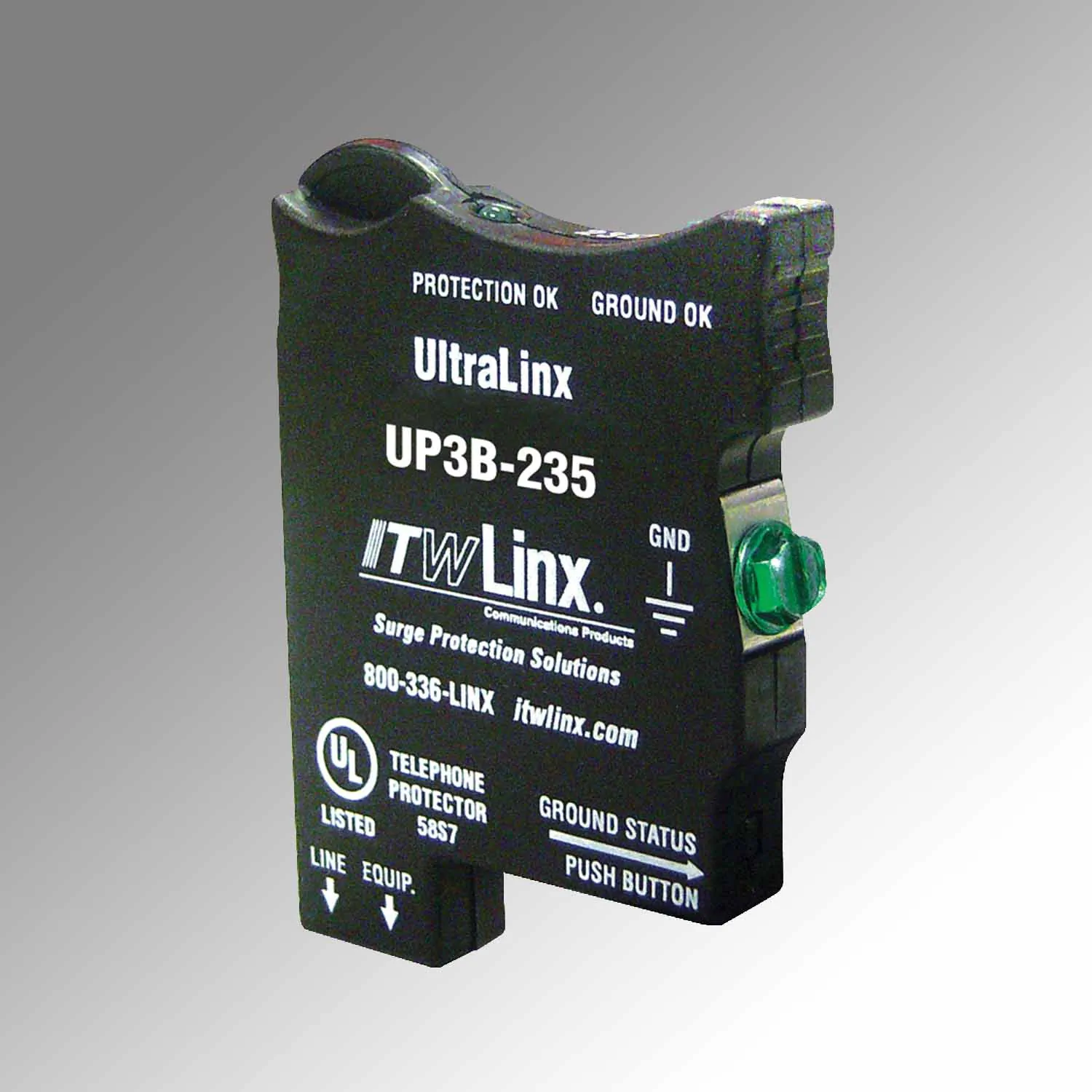 Itw ITW-UP3B-235 66 Block  Ul Primary Or Secondary Surge Protector  23