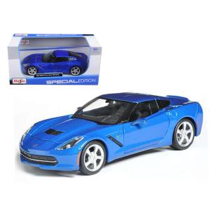 Maisto 31505bl 2014 Chevrolet Corvette Stingray C7 White 124 Diecast M