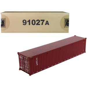 Diecast 91027A 40\' Dry Goods Sea Container Tex Burgundy Transport Ser