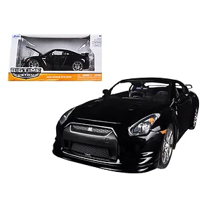 96811bk | Jada Toys Jada 1/24 Nissan GT-R R35 Black Diecast