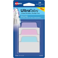 Avery AVE 74755 Averyreg; Ultra Tabs File Tab - 24 Tab(s) - 1.50 Tab H