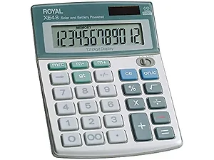 Adler Royal Royal 29306S Solar Powered Basic Calculator