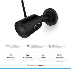 ASH42-B | Amcrest Industries 4MP Outdoor Bullet IP Camera