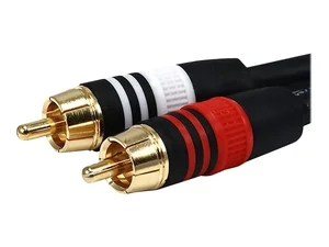 5599 | Monoprice 10FT Stereo Male to Dual RCA Male Cable