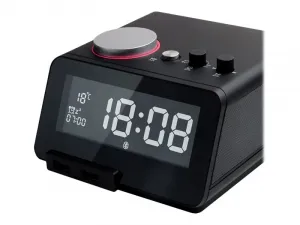 Homtime PESFN19307 19307 C12 Bluetooth(r) Alarm Clock With Dual Usb Ch