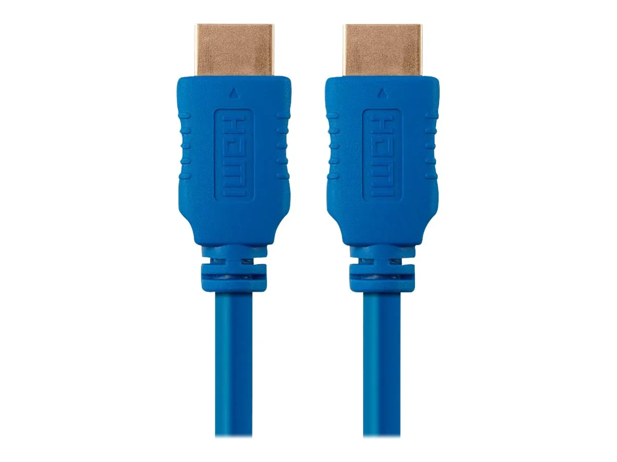 Monoprice 3944 High Speed Hdmi Cable_ 1.5ft Blue