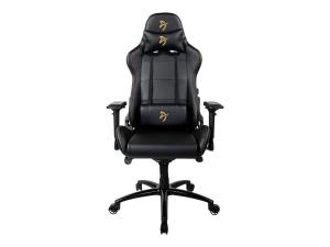 Arozzi VERONA-SIG-PU-GD Verona Signature Chair - Gold