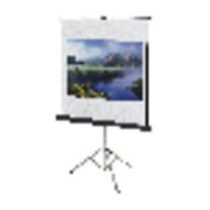 Quartet QRT570S Portable Tripod Projection Screen 70x70 99 Diagonal Wh