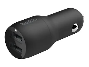 CCE001BT1MBKV2 | Belkin 24W Braided AC Car Charger with 1M