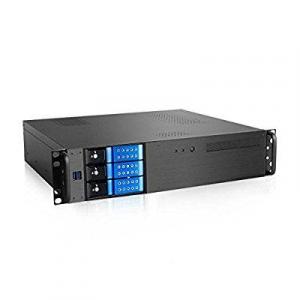 Istar D-230HN-T-BLUE Usa 2u Rackmount Microatx Chassis - Blueblack