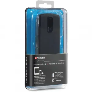 Verbatim 98019 Portable Power Pack, , Usb, 3500mah, Black