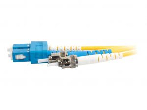 C2g 11231 8m Sc-st 9125 Duplex Single Mode Os2 Fiber Cable Taa