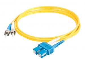 C2g 11231 8m Sc-st 9125 Duplex Single Mode Os2 Fiber Cable Taa