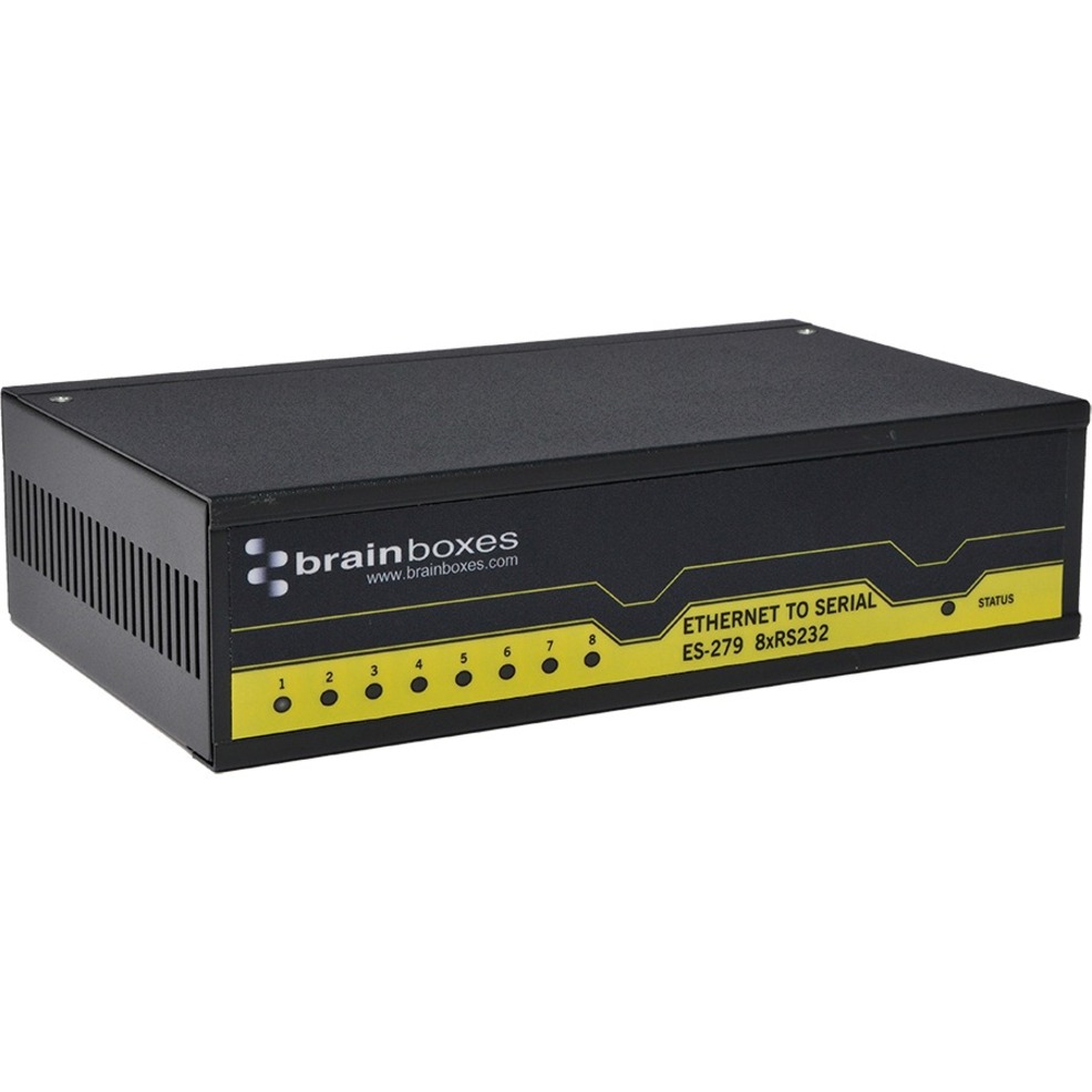 Brainboxes ES-279-X24M 8 Prt Ethernet To Serial Rs232