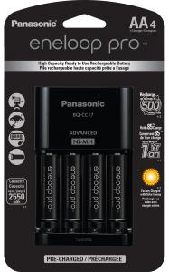 Panasonic RA27351 (r) K-kj17khca4a 4-position Charger With Aa Eneloop(