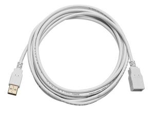 Monoprice 8607 Usb 2.0 A Male To A Female Extension Cable, 10ft