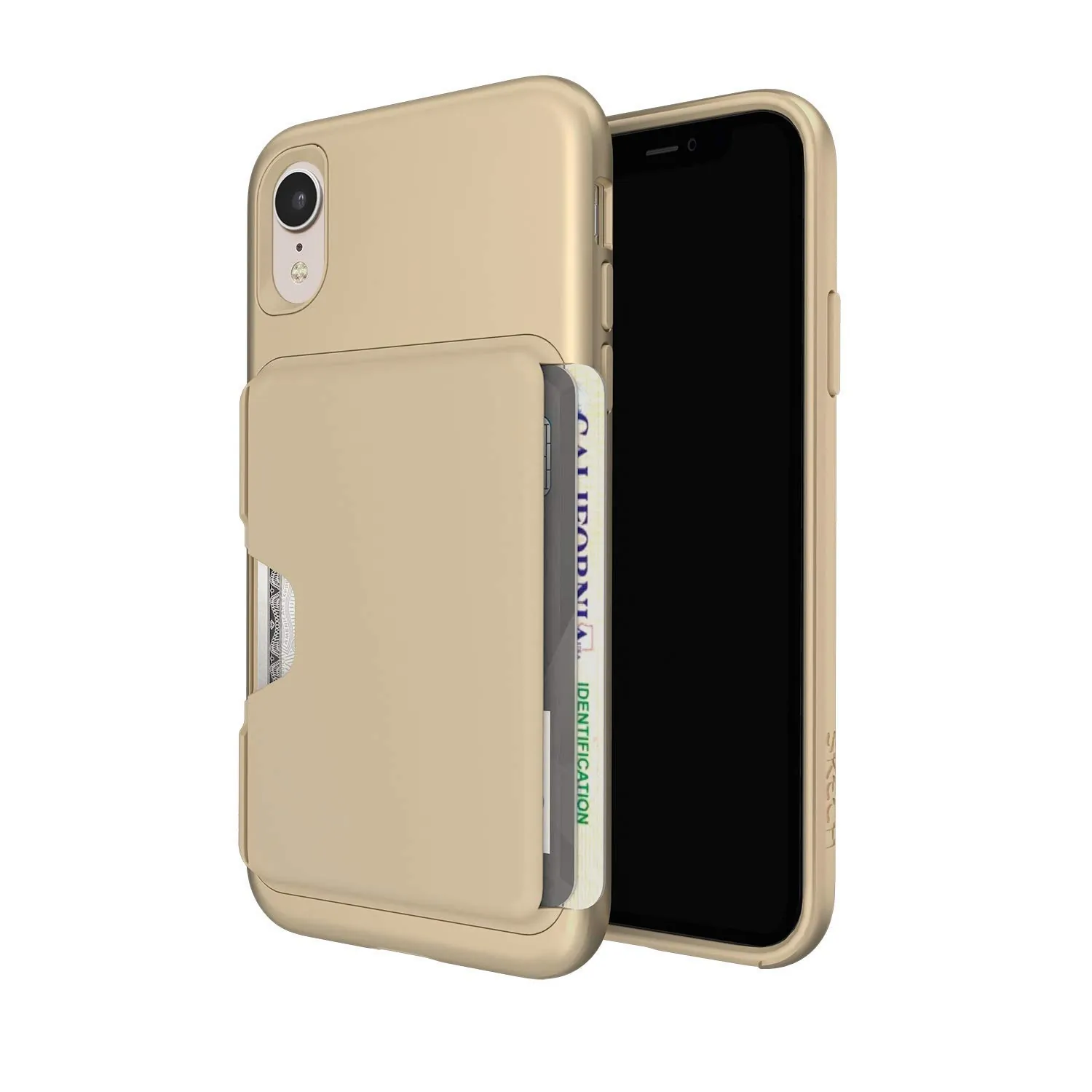 Skech SK81-CHE-CHP Cache For Iphone Xr Gold Sleek