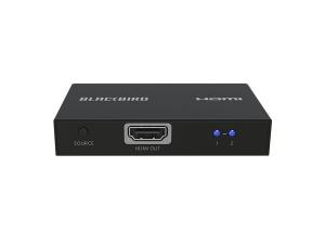 Monoprice 33416 Blackbird 4k 2x1 Hdmi Switch_ Ultra Slim_ Hdr_ Hdcp 2.