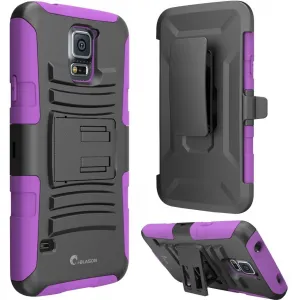 I-blason S5-PRIME-PURPLE Prime Series Dual Layer Holster Case