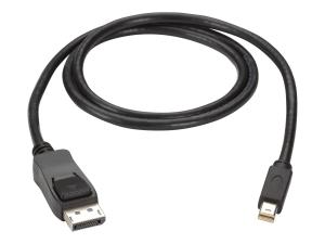 Black ENVMDPDP-0006-MM Mini Displayport To Displayport Cable