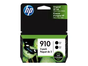 Original Hp 3JB40AN#140 Hp 910 Black Ink Crtg 2-pack