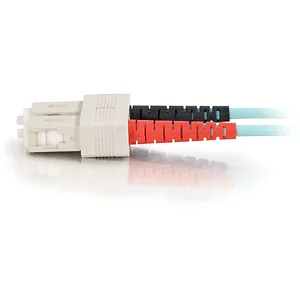 21663 | C2g QS 4M SC 10G 3.0 DPX PVC Fiber Cable