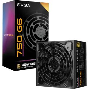 Evga 220-G6-0750-X1 Supernova 750 G6 750w 80+ Gold Fully Modular Psu