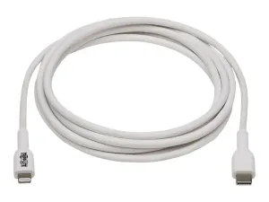 Tripp M102-02M-WH Usb C To Lightning Synccharge Cable White Mfi Certif