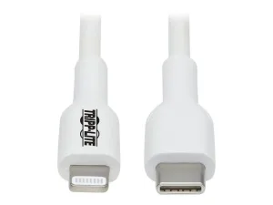 Tripp M102-02M-WH Usb C To Lightning Synccharge Cable White Mfi Certif