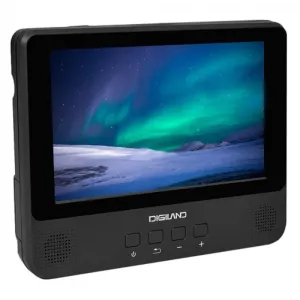 Digiland DL9002-BLACK Dl9002-black 2-in-1 Android Tablet Dvd Player - 