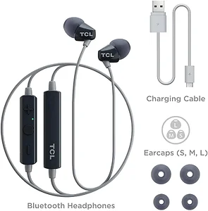 SOCL100BTBK-NA | Tcl SOCL100 In-Ear Bluetooth Headphones