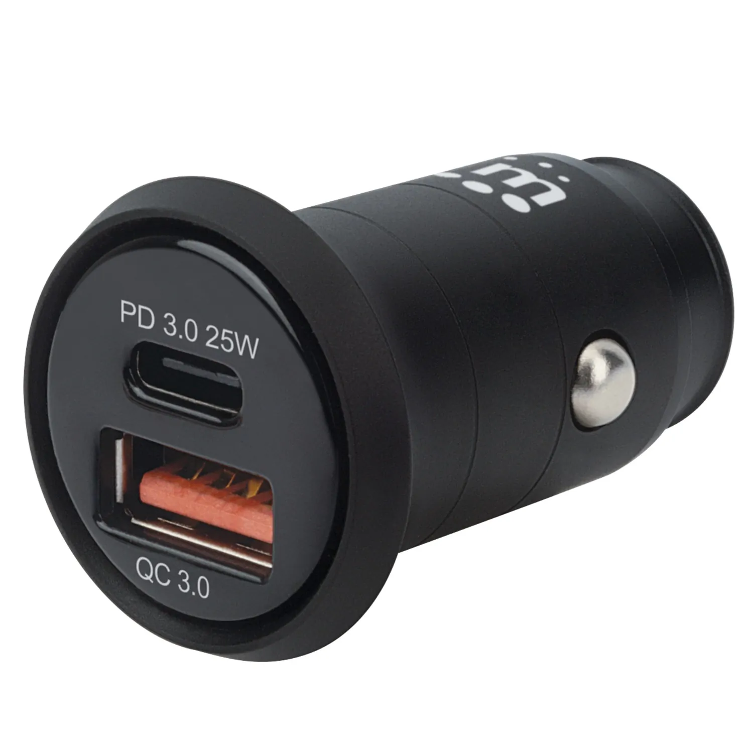 Manhattan 102414 2-port Power Delivery Car Charger-25w