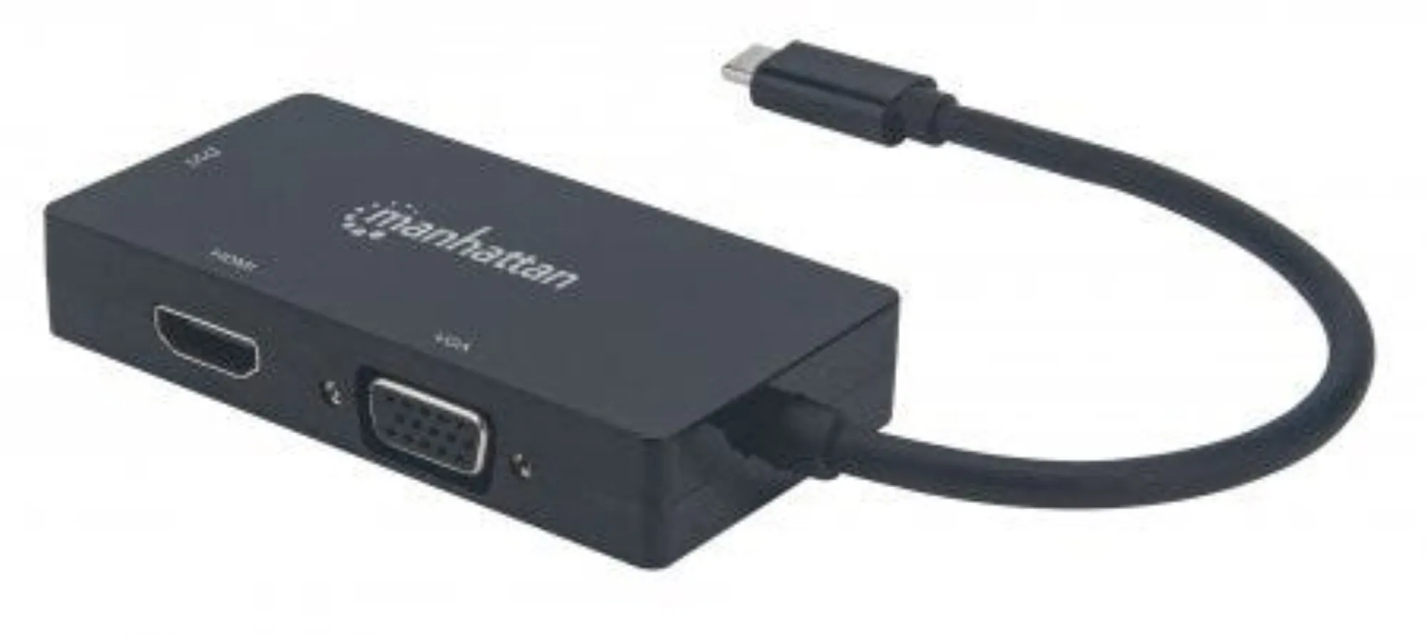 Manhattan 152983 Usb-c 3-in-1 Multiport Av Converter