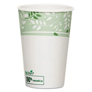 2342PLA | Dixie Food Service EcoSmart 12oz Hot PLA Cup - 50