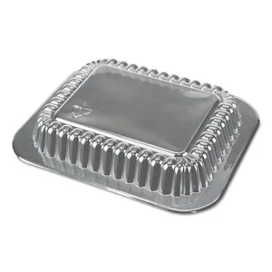 P270500 | Durable Packaging Clear Foil Dome Lids for 7